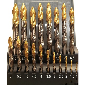 PORANTERÄSARJA HSS TIN PK 1-10MM