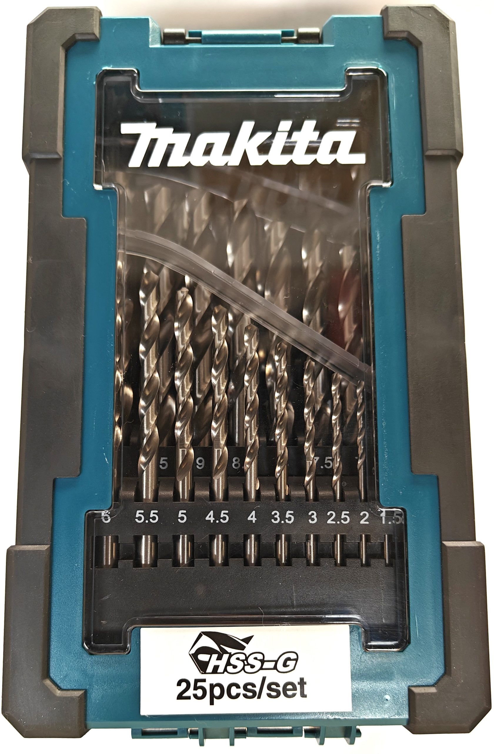 PORANTERÄSARJA HSS-G MAKITA 1-13 MM 25 OS.