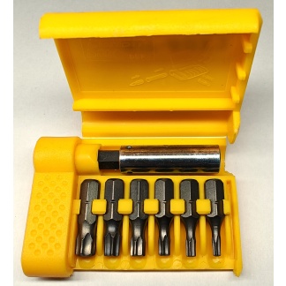 RUUVAUSPÄÄSARJA 7 OS.TORX 27625 WITTE