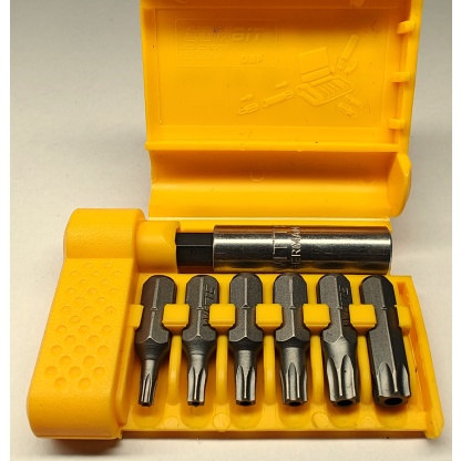 RUUVAUSPÄÄSARJA 7 OS.TORX REIKÄ 27625TR WITTE