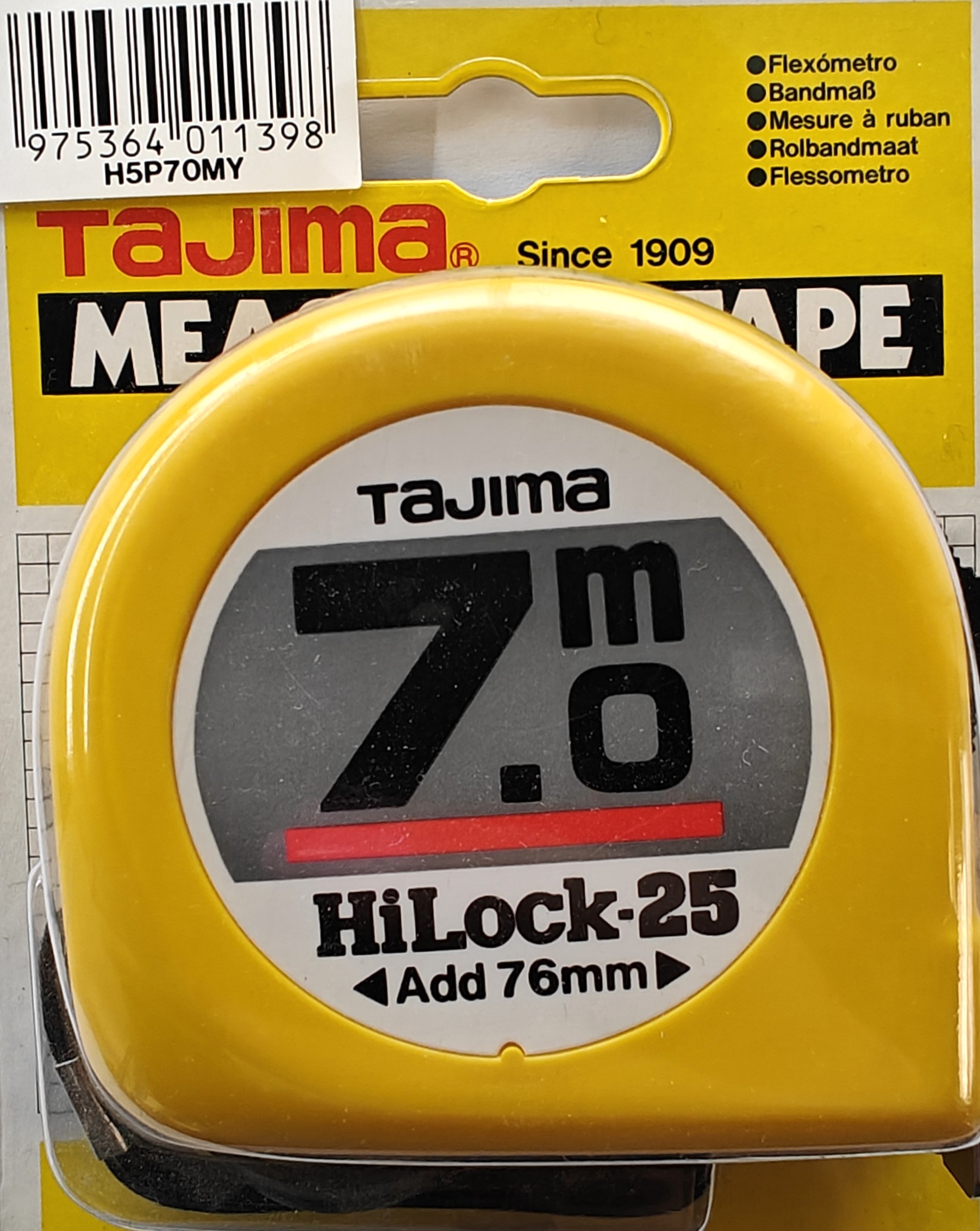 RULLAMITTA 7 M TAJIMA