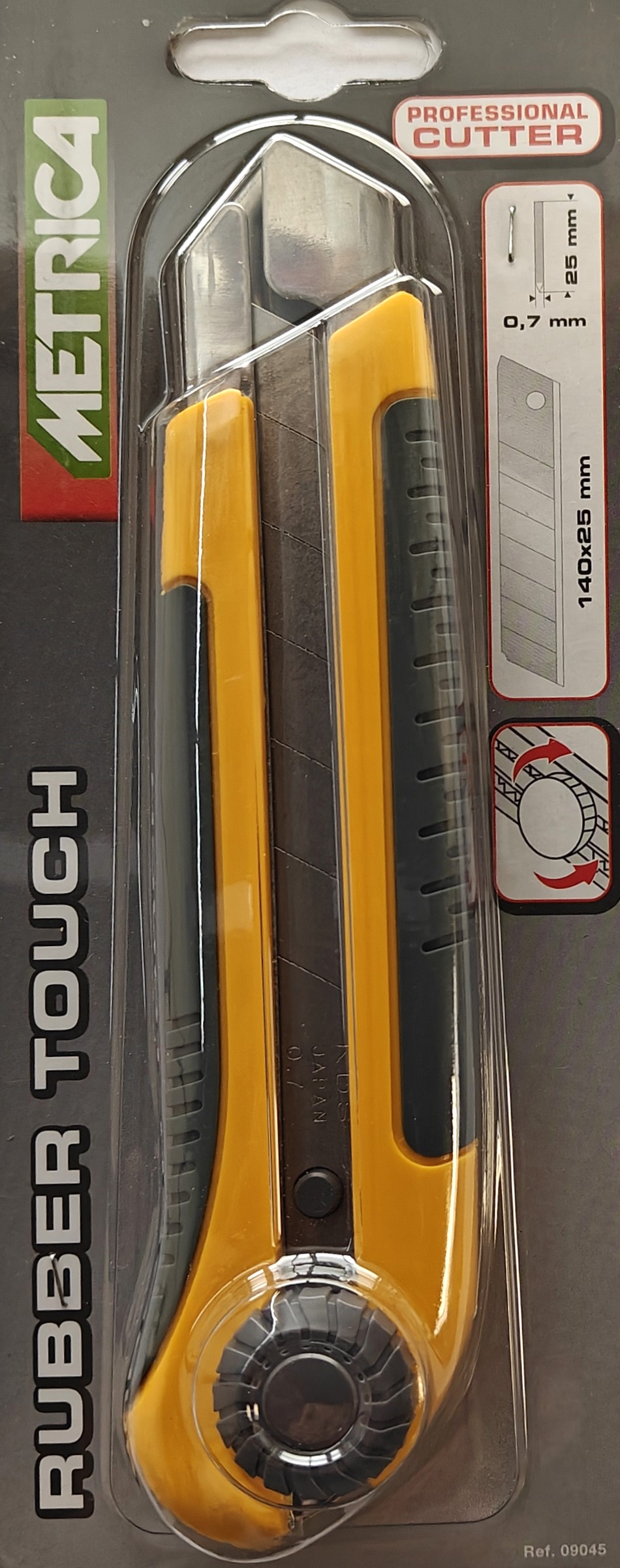 KATKOTERÄVEITSI 25MM METRICA RUBBER TOUCH