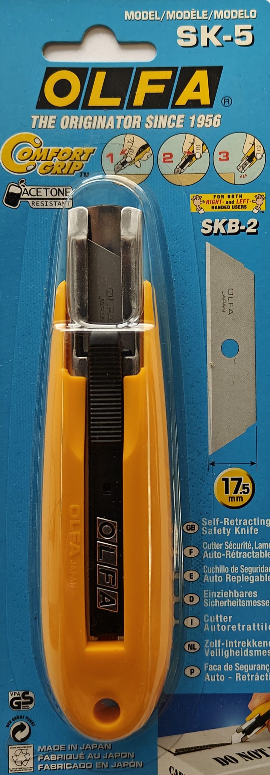KATKOTERÄVEITSI 17,5MM OLFA SK-5