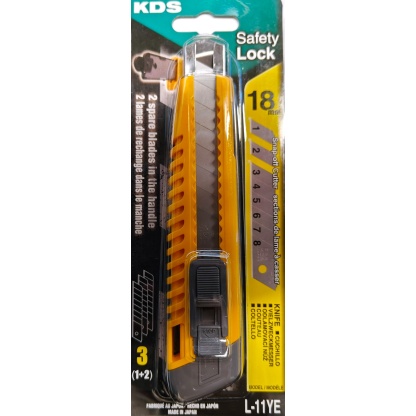KATKOTERÄVEITSI KDS 18MM SAFETY LOCK L-11YE